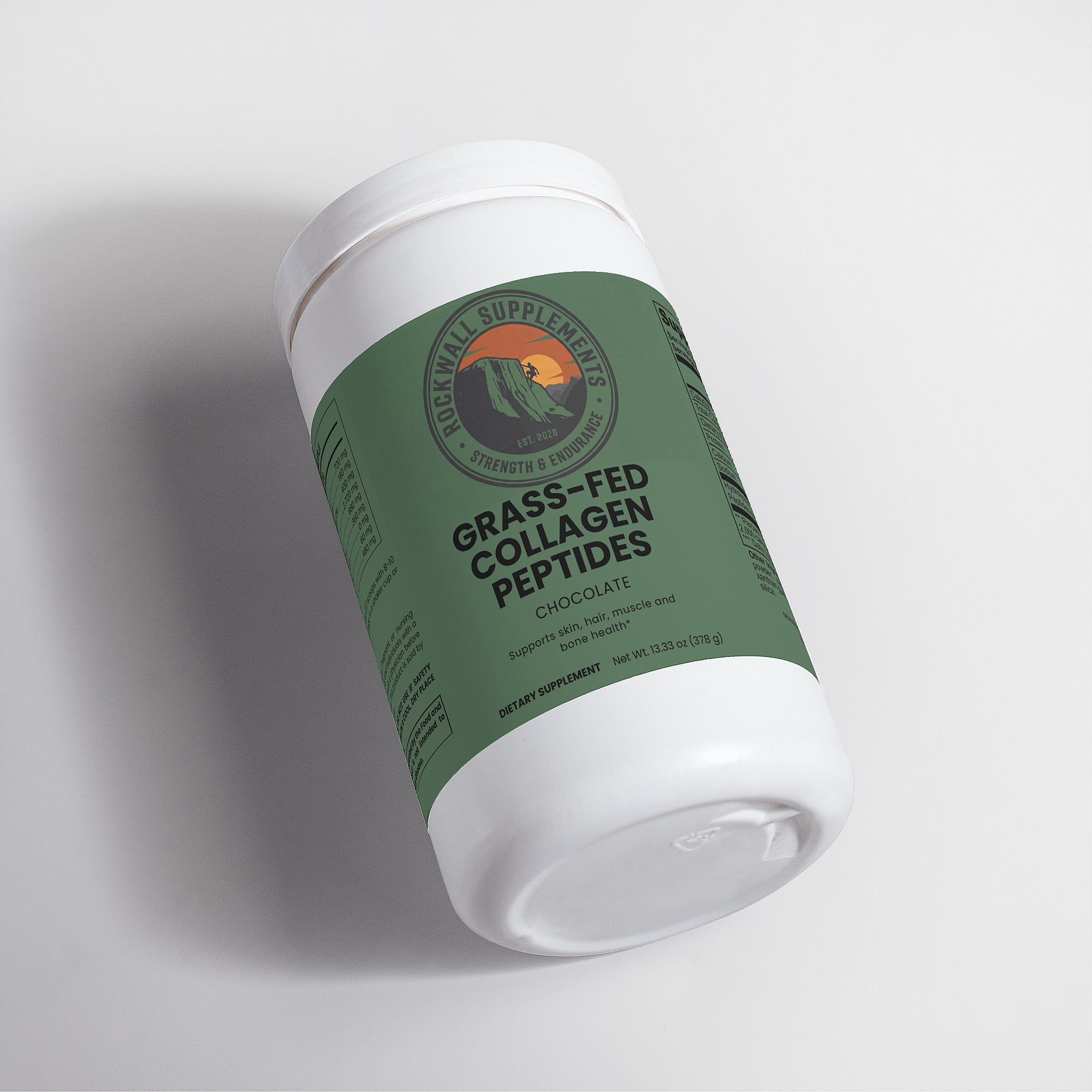 Grass-Fed Collagen Peptides Powder (Chocolate)