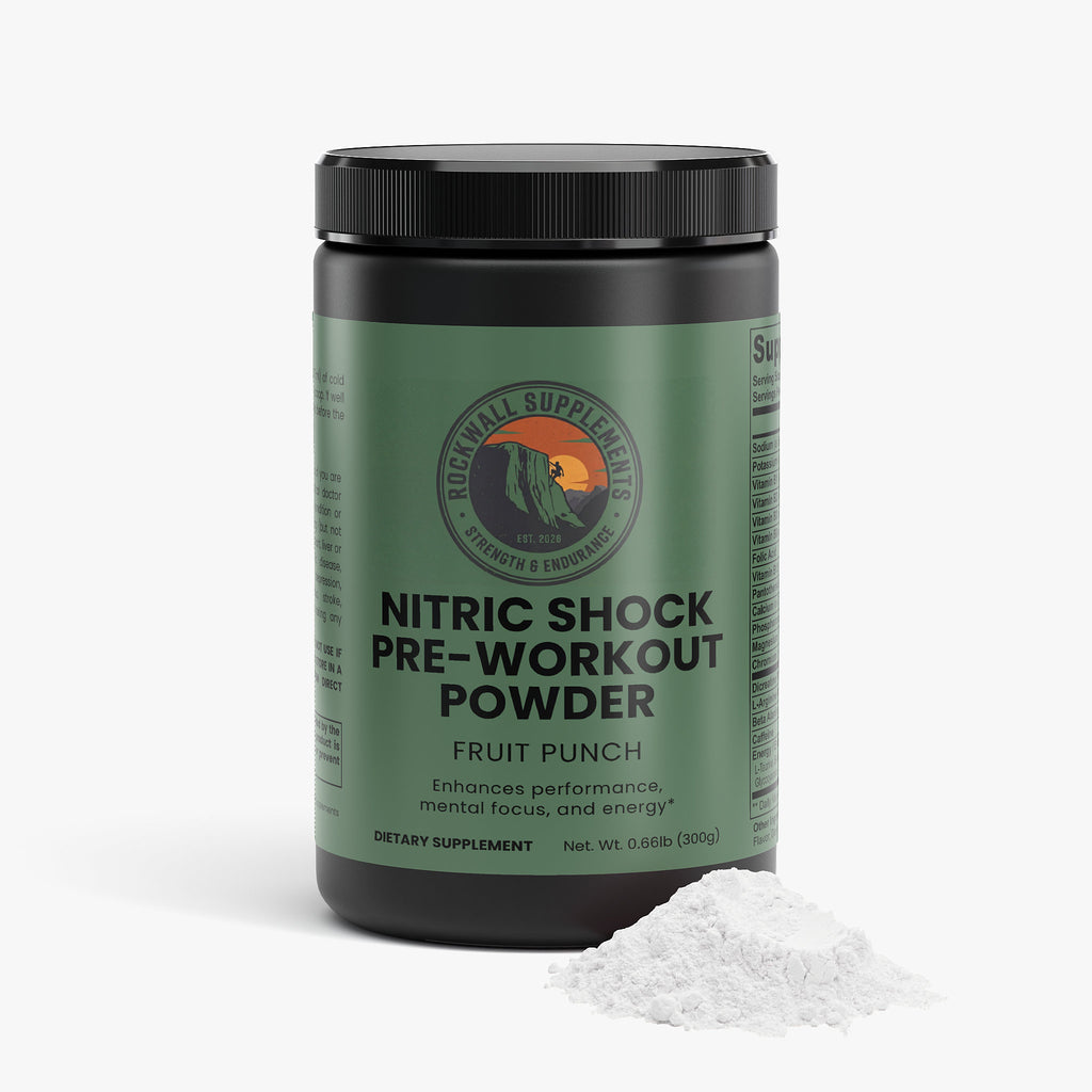 Nitric Shock Pre-Workout Powder (Fruit Punch)