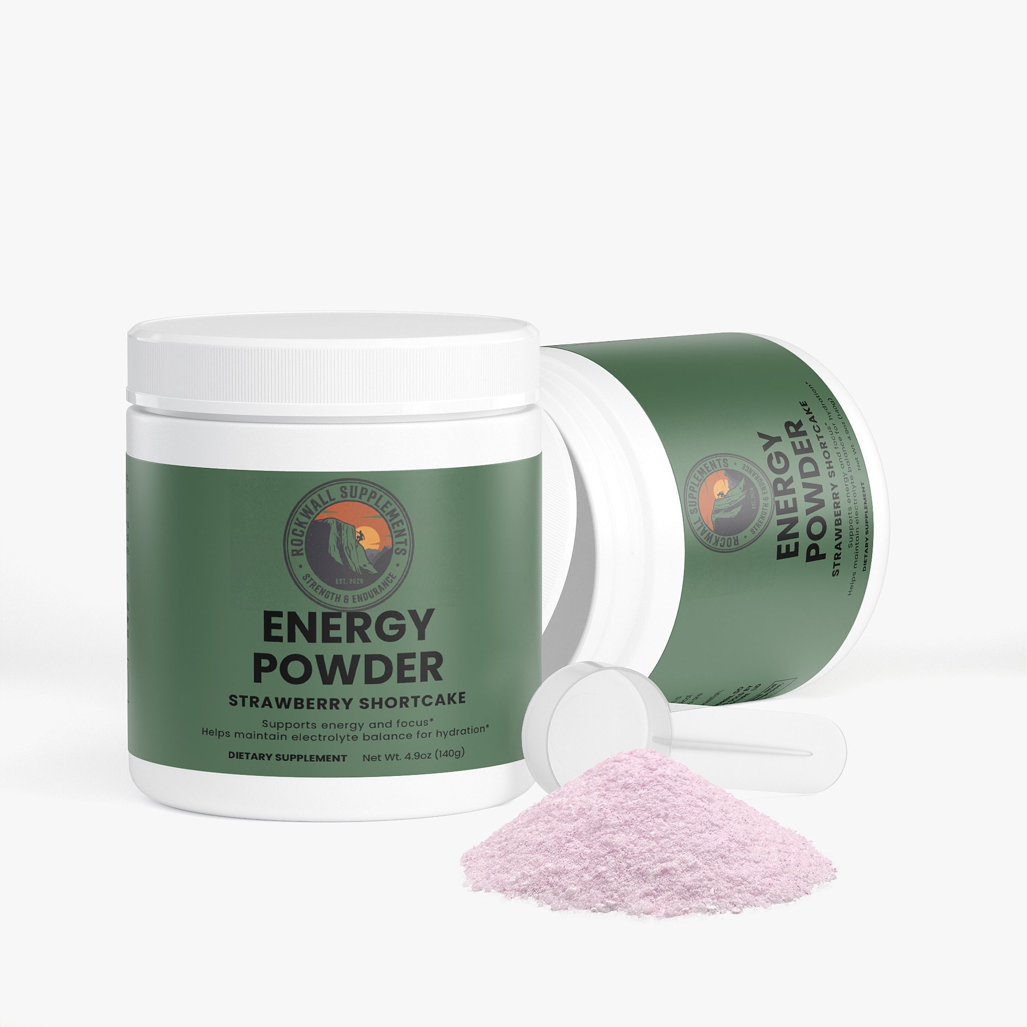 Energy Powder (Strawberry Shortcake)