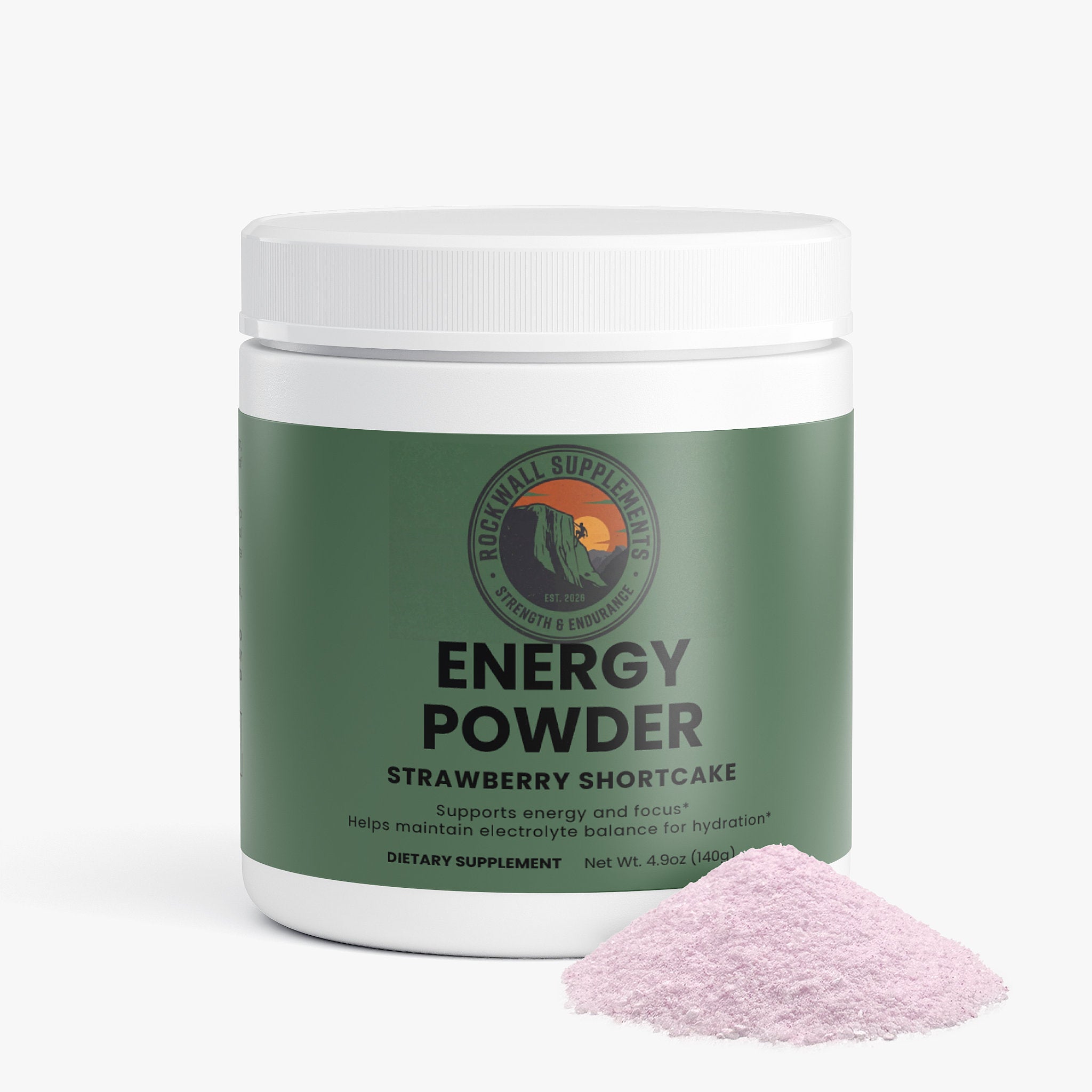 Energy Powder (Strawberry Shortcake)