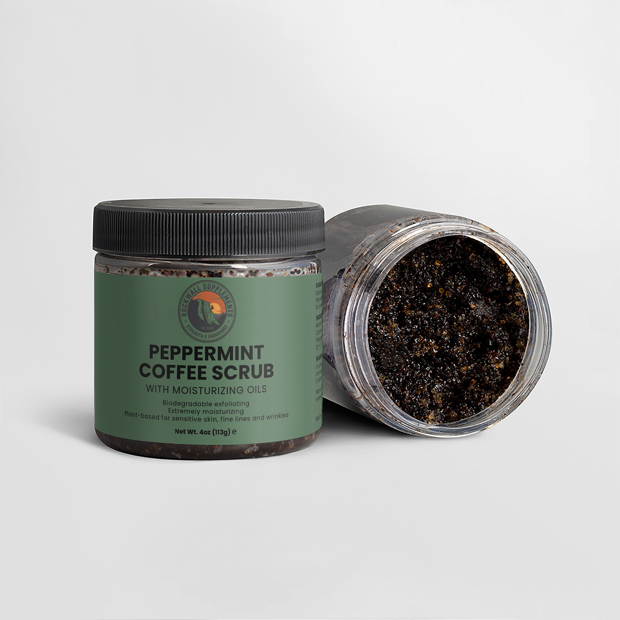 Peppermint Coffee Scrub
