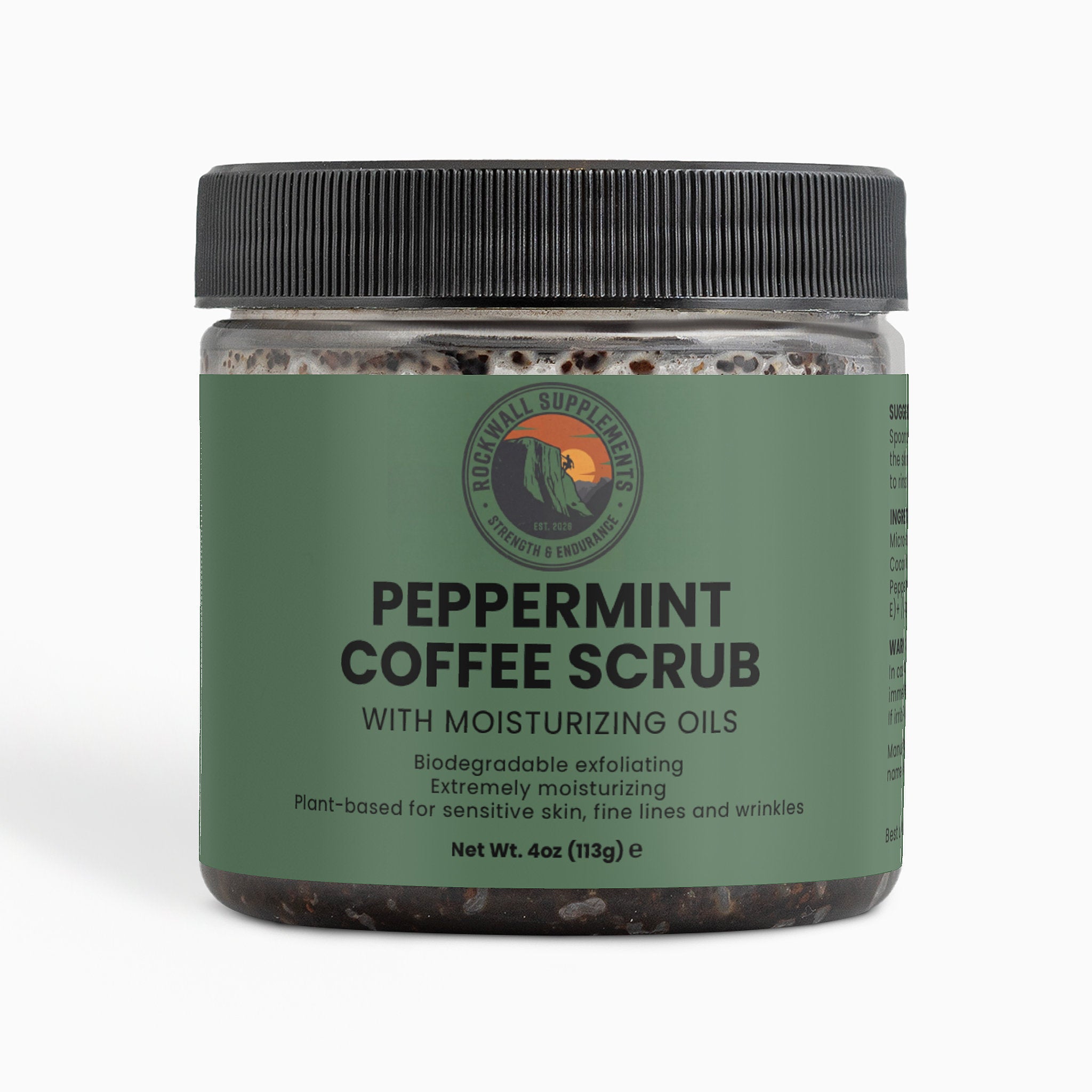 Peppermint Coffee Scrub