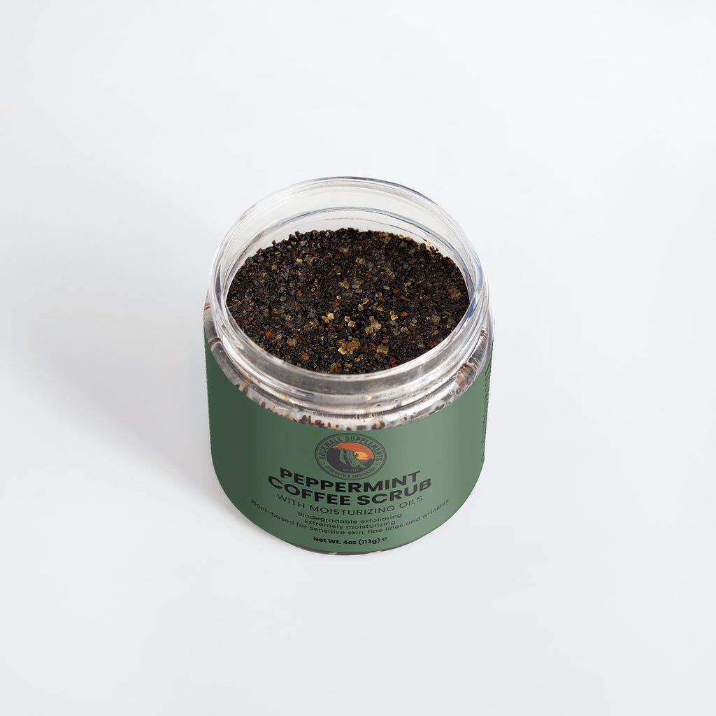 Peppermint Coffee Scrub