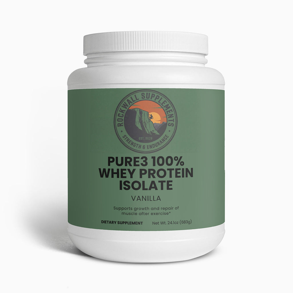 Pure3 100% Whey Protein Isolate (Vanilla)