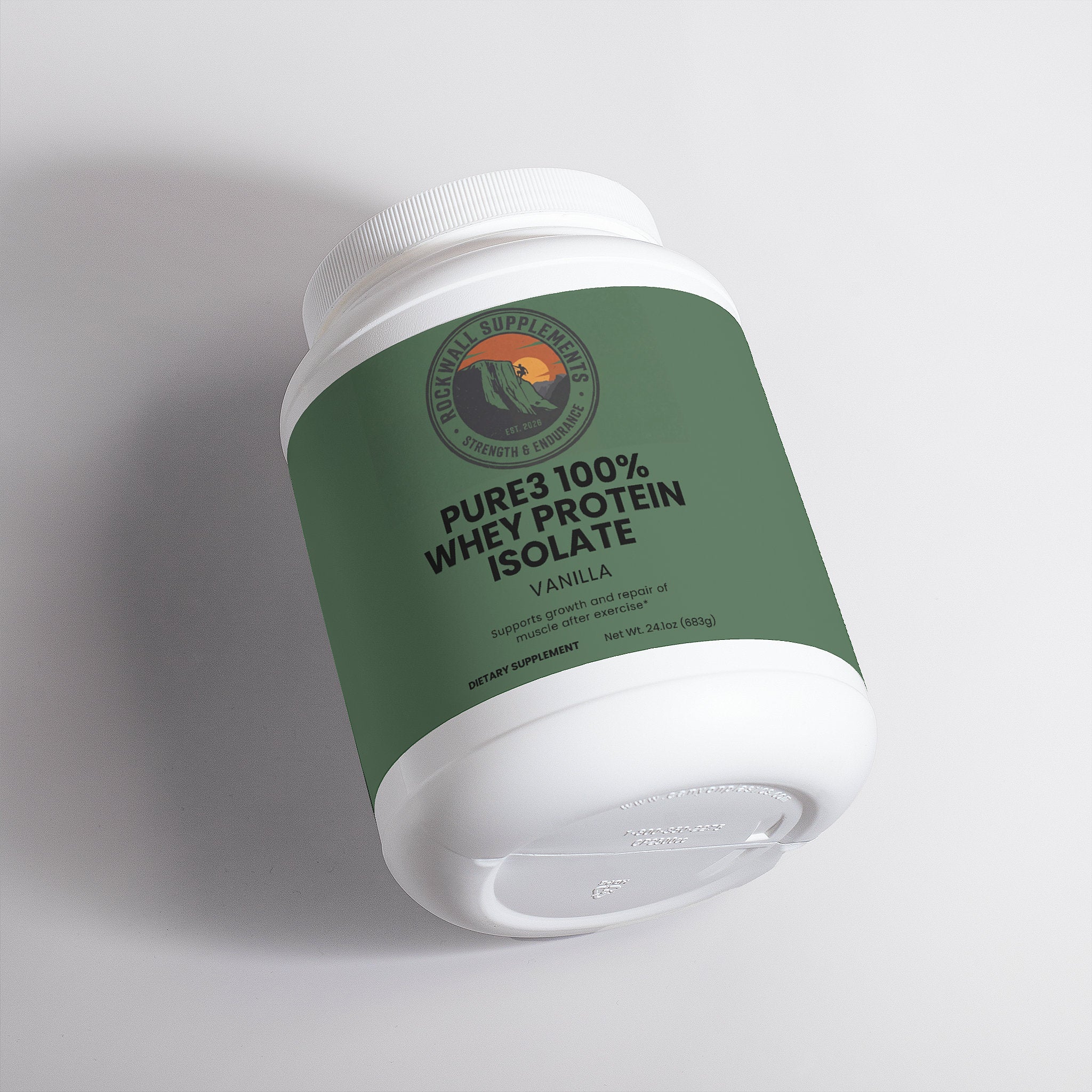 Pure3 100% Whey Protein Isolate (Vanilla)