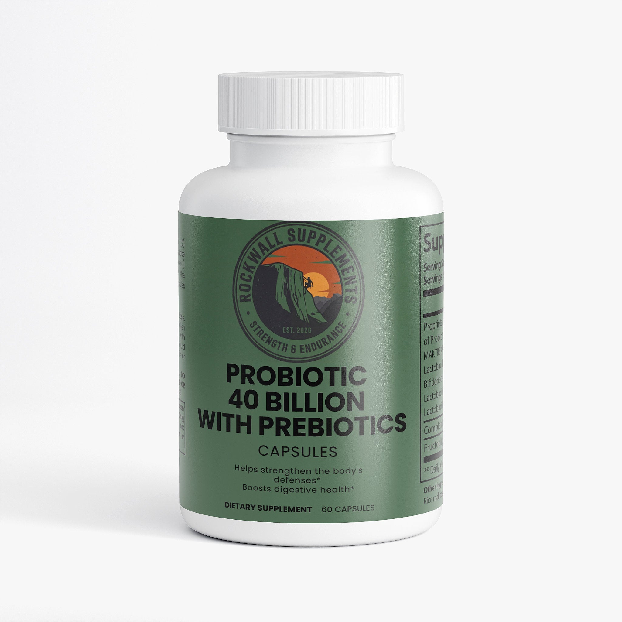 Probiotic 40 Billion with Prebiotics